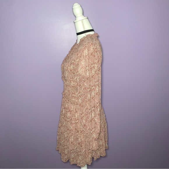 SEE NEW LISTING NWT She + Sky Pink Snake Print Ruffle Dress - Picture 10 of 16